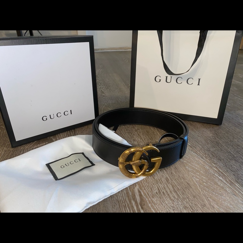 Gucci Snake Belt